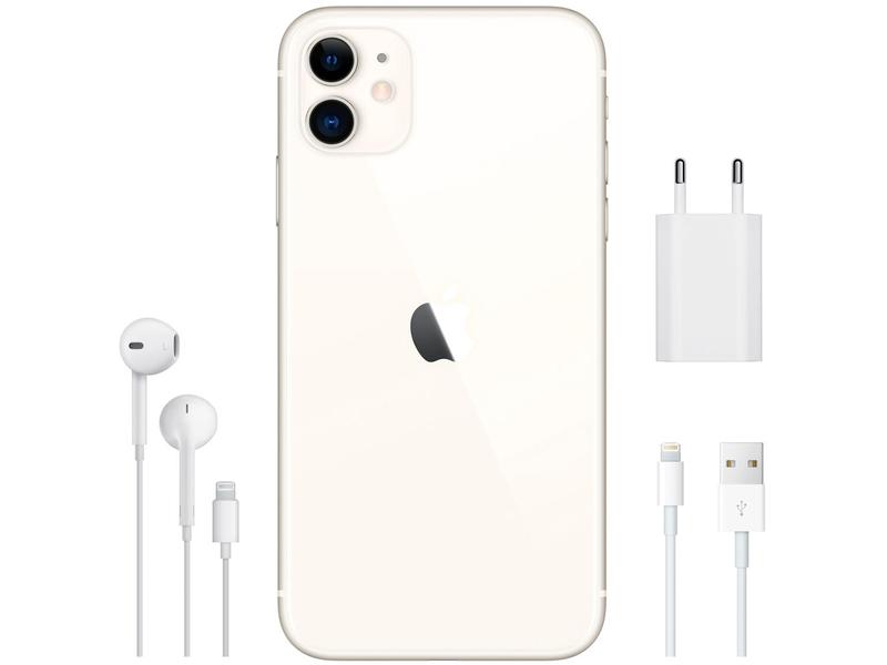iPhone 11 Apple 128GB Branco 6,1” 12MP iOS - iPhone - Magazine Luiza